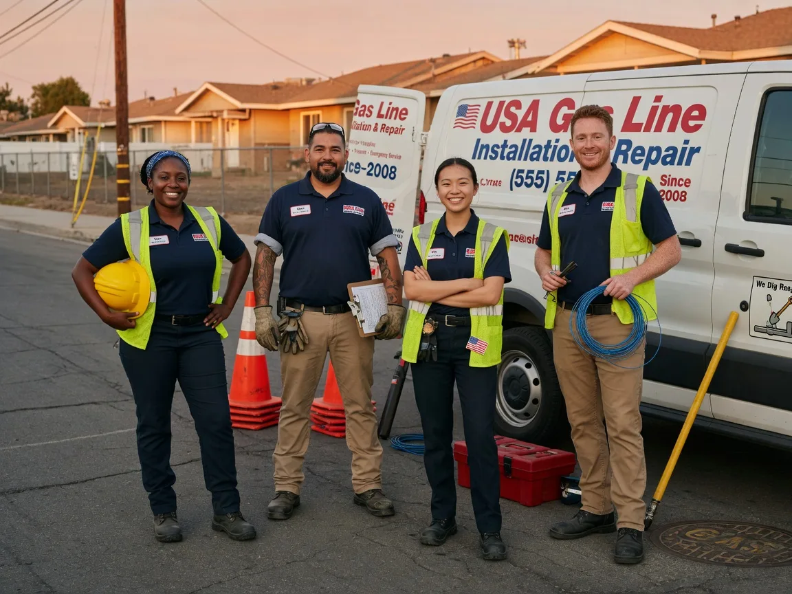 Gas Line Installation company in Decker, MI